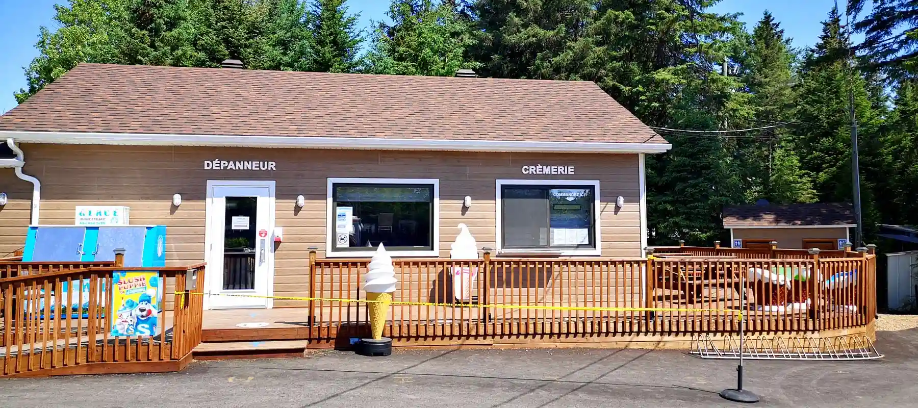 Ice Cream Shop du site Camping Shamrock 2023