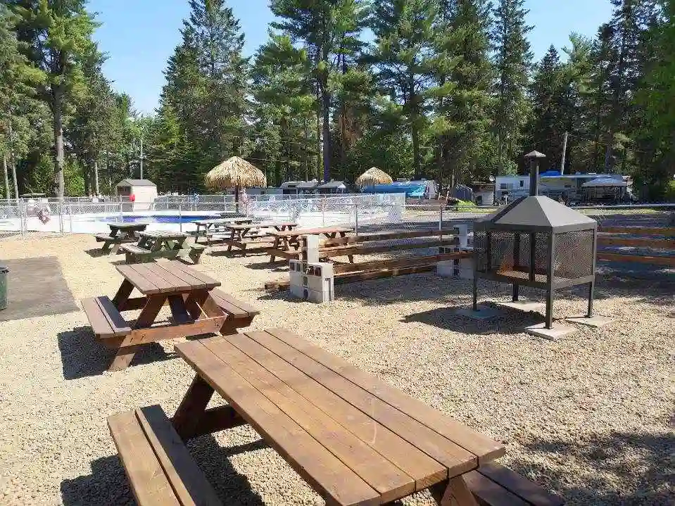 Le Dôme community Room at Camping Shamrock 2022
